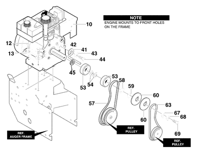 Part Location Diagram of 71015 Briggs and Stratton Kit accm upgrade